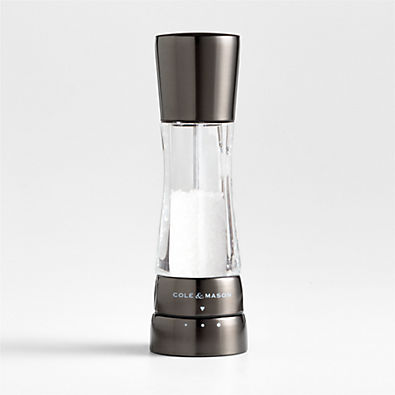 View Cole & Mason Derwent Adjustable Iron Grey Salt Mill details