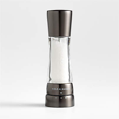 Cole & Mason Derwent Adjustable Iron Grey Salt Mill