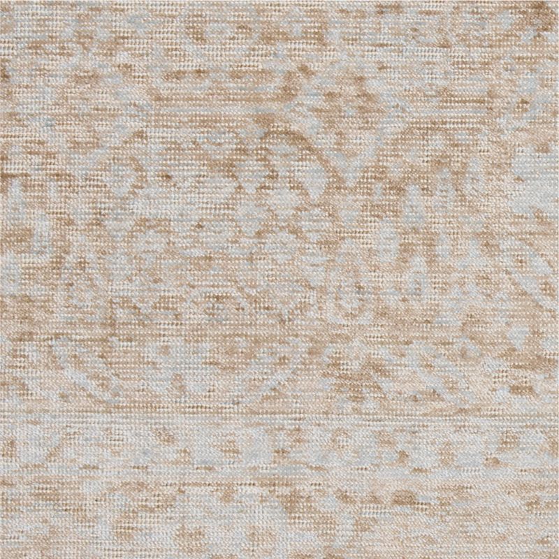 Colesbourne Wool Blend Traditional Handwoven Light Blue Area Rug 8'x10' - image 3 of 4