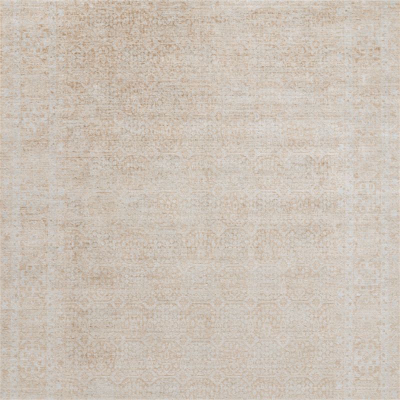 Colesbourne Wool Blend Traditional Handwoven Light Blue Area Rug 8'x10' - image 1 of 4
