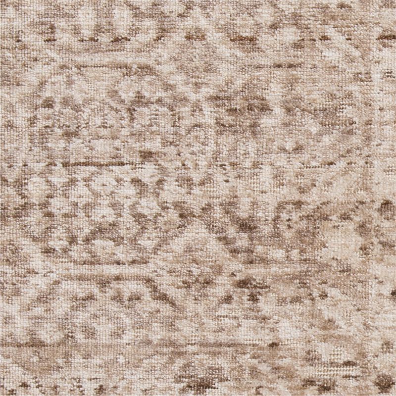 Colesbourne Wool Blend Traditional Handwoven Brown Area Rug 9'x12' - image 4 of 4