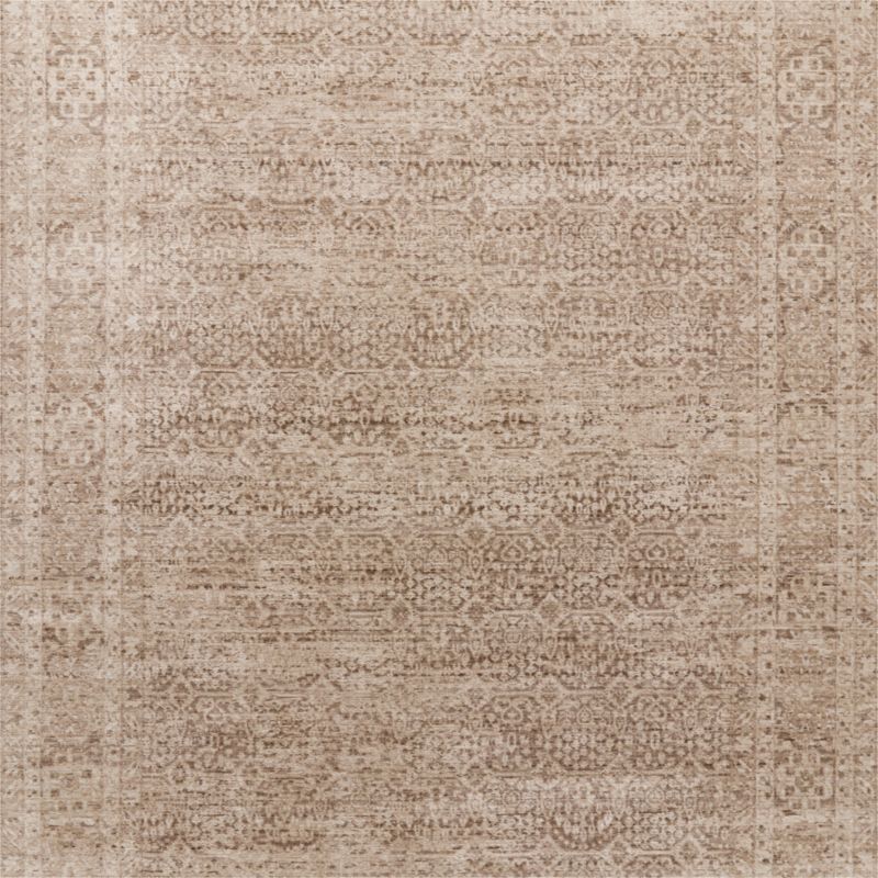 Colesbourne Wool Blend Traditional Handwoven Brown Area Rug 9'x12' - image 2 of 4
