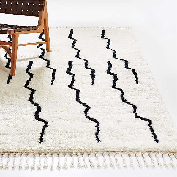 Black And White Rugs Striped Large, Area Rugs Black And White