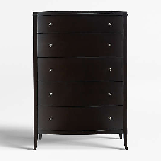 Colette Espresso 5-Drawer Chest