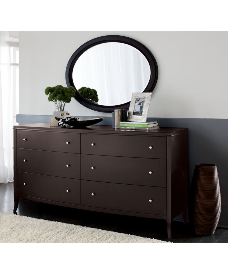 Colette Espresso 6-Drawer Dresser