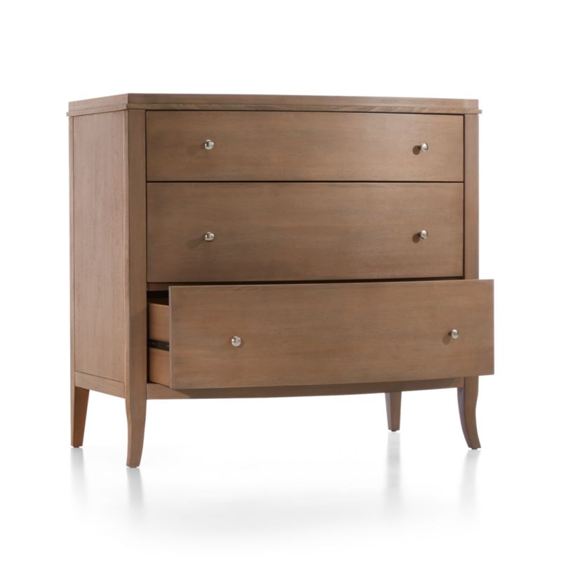 Colette Driftwood 3-Drawer Chest