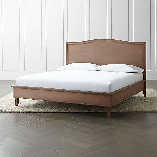 Colette Driftwood King Bed