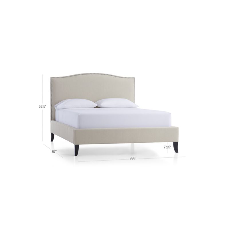 Colette Queen Upholstered Bed 52.5"