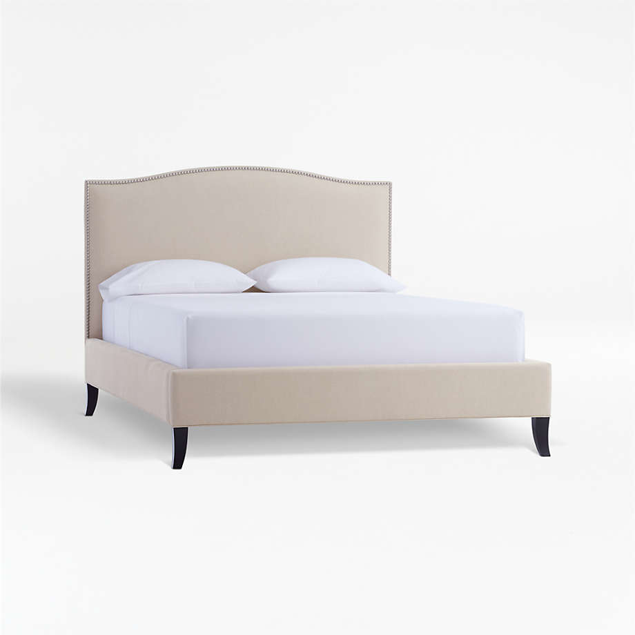 Colette Natural Upholstered Bed Crate, Craigslist King Size Bed Frame