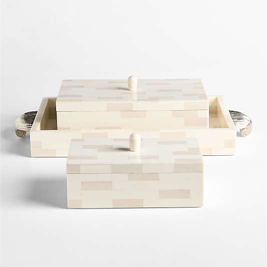Colette Resin Decorative Storage by Laura Harrier and Tiffany Howell