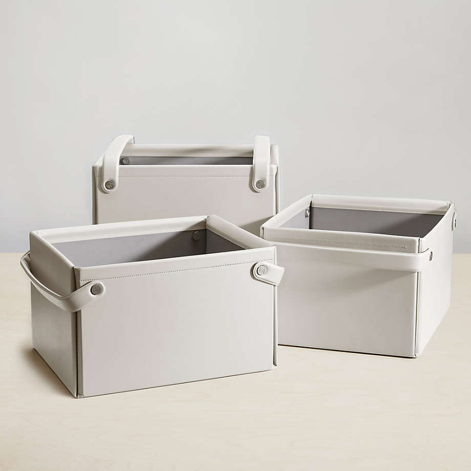 Rectangular Storage with Lids - set of 3