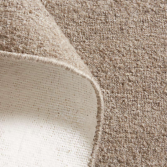 Colmar Performance Handwoven Almond Brown Area Rug