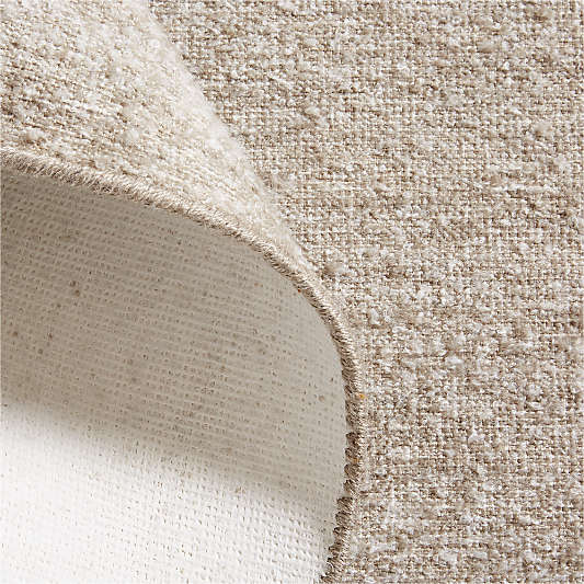 Colmar Performance Handwoven Marled Brown Area Rug 8'x10'