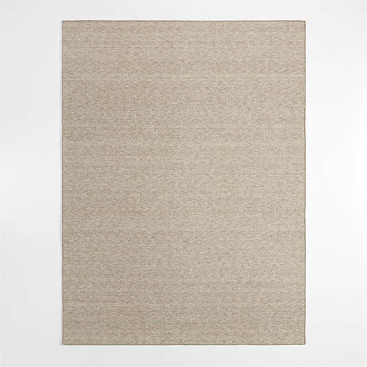 Colmar Performance Marled Brown Rug Swatch 12"x18"