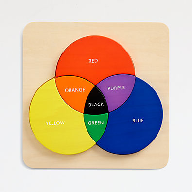 View Color Wheel Wooden Baby Puzzle details