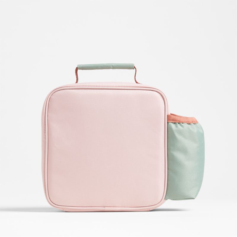 Colorblock Pink and Mint Green Soft Insulated Kids Lunch Box - image 7 of 13