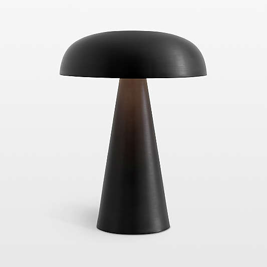 Como Portable LED Table Lamp Black 8.3"