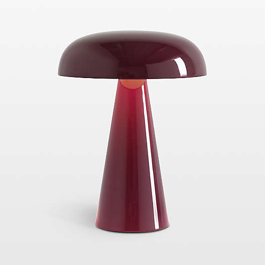 Como Portable LED Table Lamp Red 8.3"