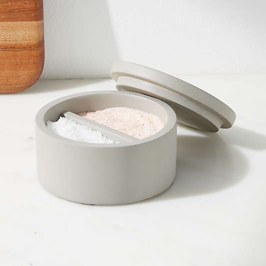 Concrete Salt Cellar