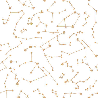 Tempaper Constellations Frost Kids Peel & Stick Removable Wallpaper +  Reviews | Crate & Kids