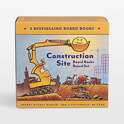 View Construction Site Kids Board Book Set details