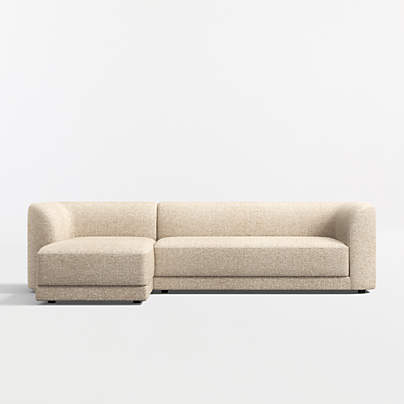 Contour 2-Piece Sectional Sofa with Chaise Lounge