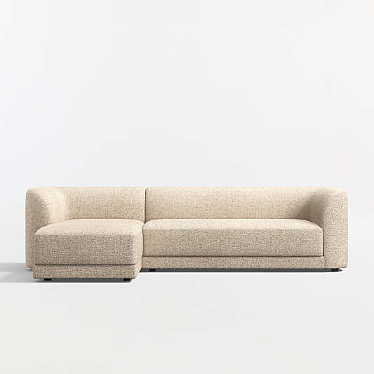 Contour 2-Piece Sectional Sofa with Chaise Lounge