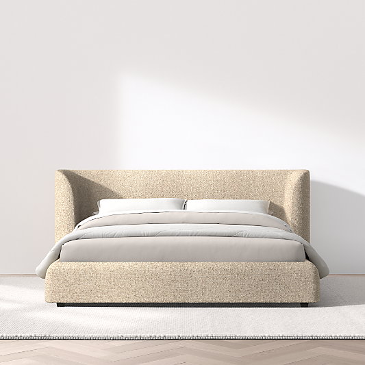 Contour Upholstered King Bed