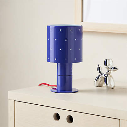 Converse All Star Blue Chrome Tablelamp