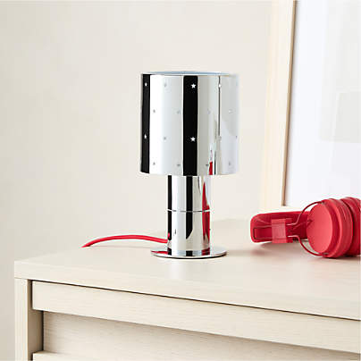 Converse All Star Chrome Tablelamp