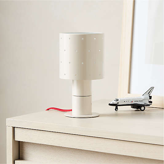 Converse All Star White Chrome Tablelamp