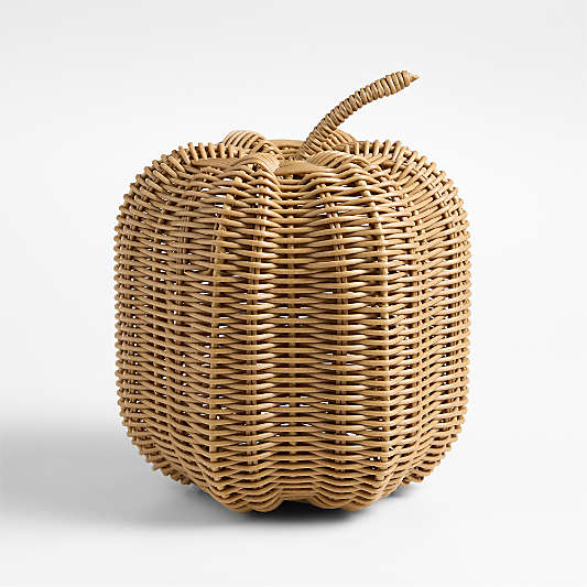 Conway Indoor/Outdoor Medium Rattan Pumpkin