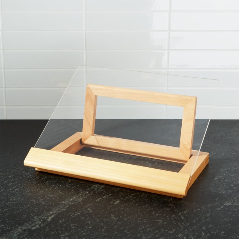 Acacia Wood Cookbook Stand - image 1 of 9