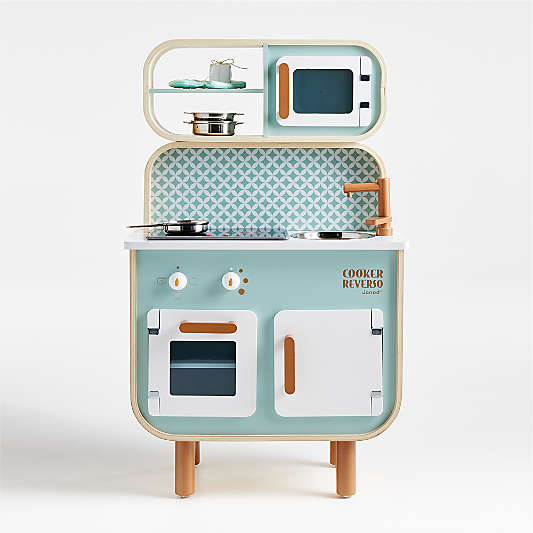 Janod Cooker Reverso Wooden Kids Kitchen Playset