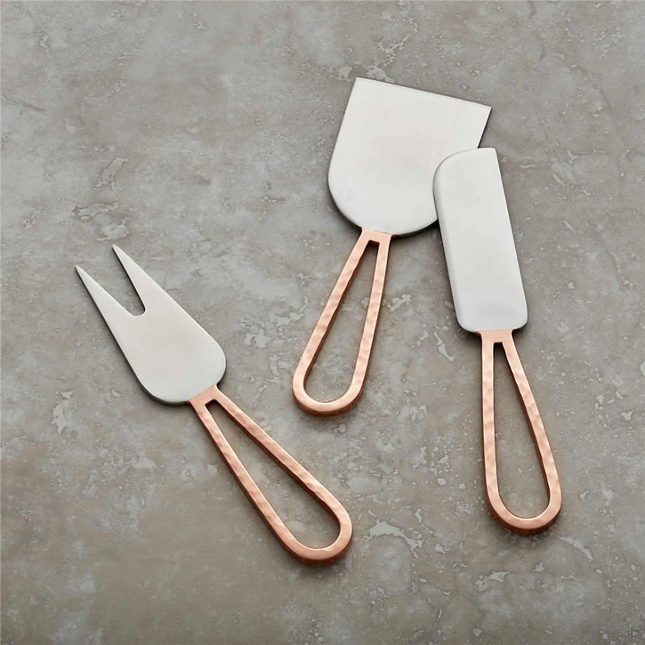 Napa Valley 4 piece Cheese Knife set – Copper Sky