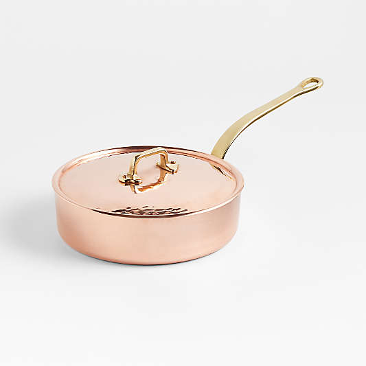 Coppermill Kitchen Vintage-Inspired Copper Sauté Pan