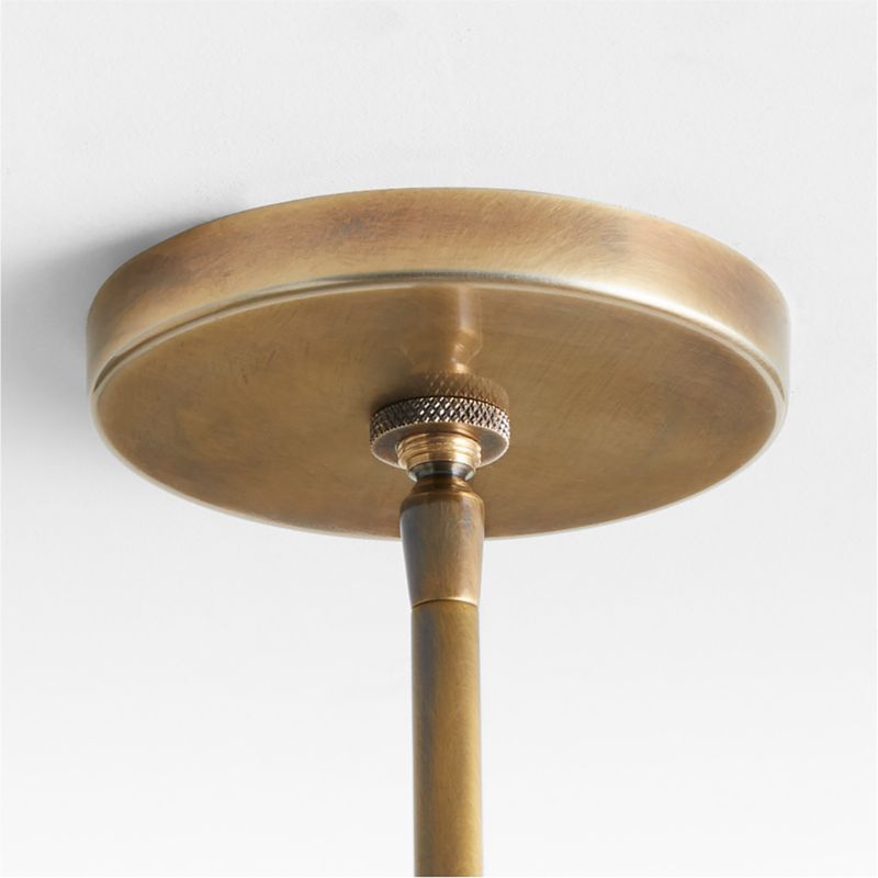 Coquina Brass 8-Light Chandelier - image 4 of 5