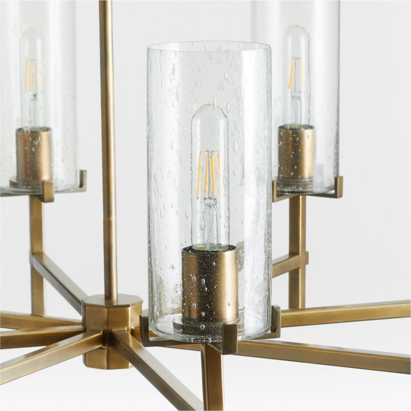 Coquina Brass 8-Light Chandelier - image 3 of 5