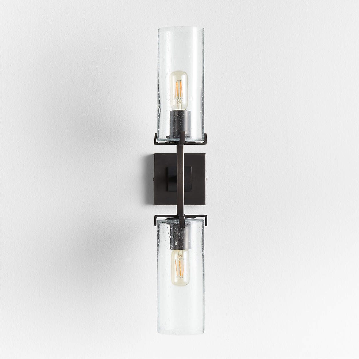 Coquina 2Light Sconce + Reviews Crate & Barrel