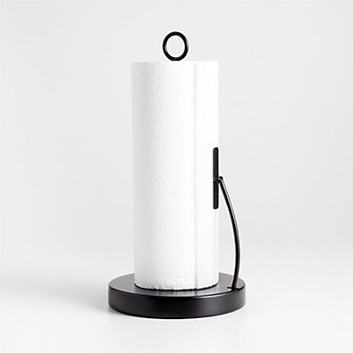 View Cora Iron Paper Towel Holder with Tension Arm details