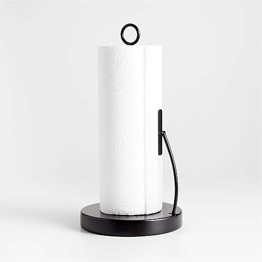 Cora Iron Paper Towel Holder with Tension Arm