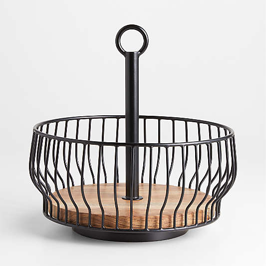 Cora Iron Rotating Condiment Caddy