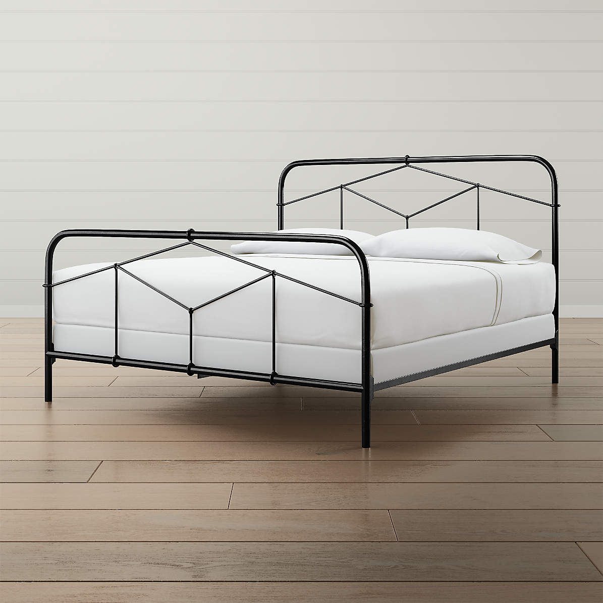 Cora King Black Iron Bed Reviews, King Size Iron Bed Frame