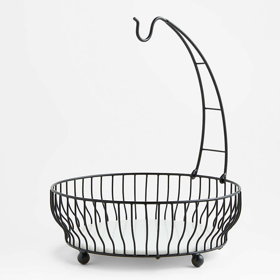  Trovety Apple-Shaped Fruit Basket Kitchen - Metal Wire
