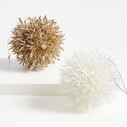 Coral Cluster Christmas Tree Ornaments