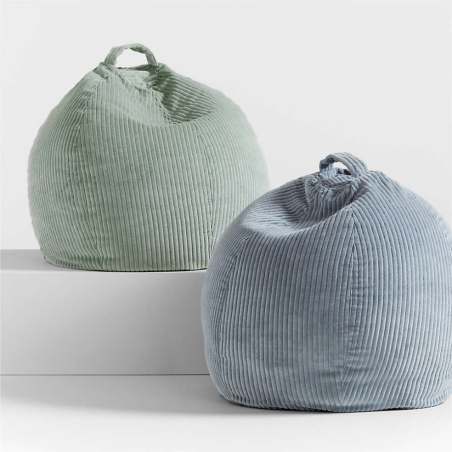 Grey corduroy deals bean bag