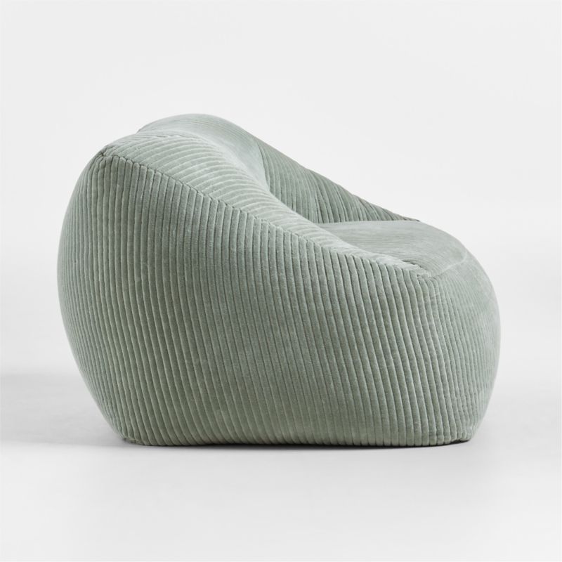 Verte Green Velvet Corduroy Kids Lounge Chair - image 11 of 15