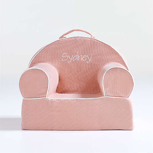 Pink Corduroy Small Nod Chair