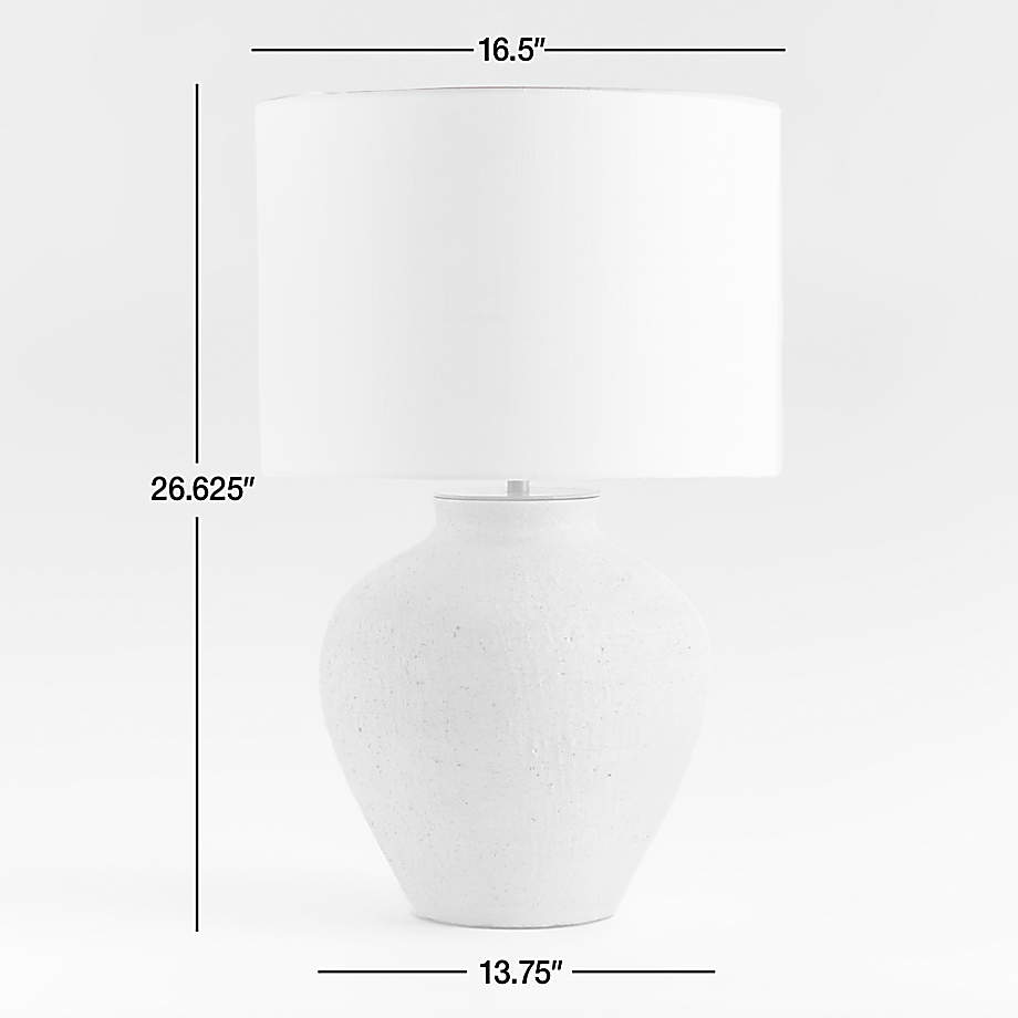 Designer Dupes: Crate and Barrel Corfu Black Table Lamp — Morning Kawa