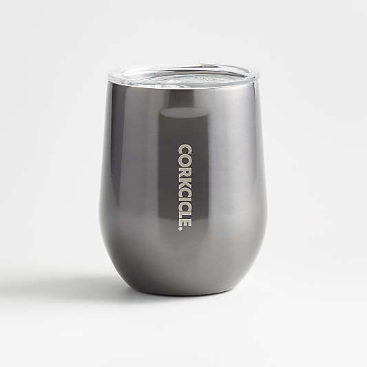 Corkcicle Gunmetal Stemless Wine Cup